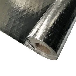 Película de poliéster aluminizado reflectante de doble cara/barrera radiante/tela tejida con papel de aluminio